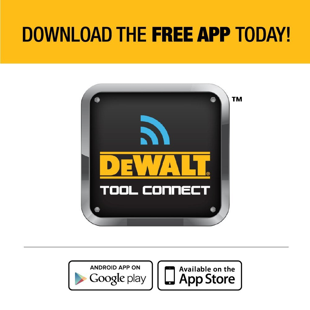 DEWALT 20V MAX* XR Impact Driver with Bluetooth Kit (DCF888D2)