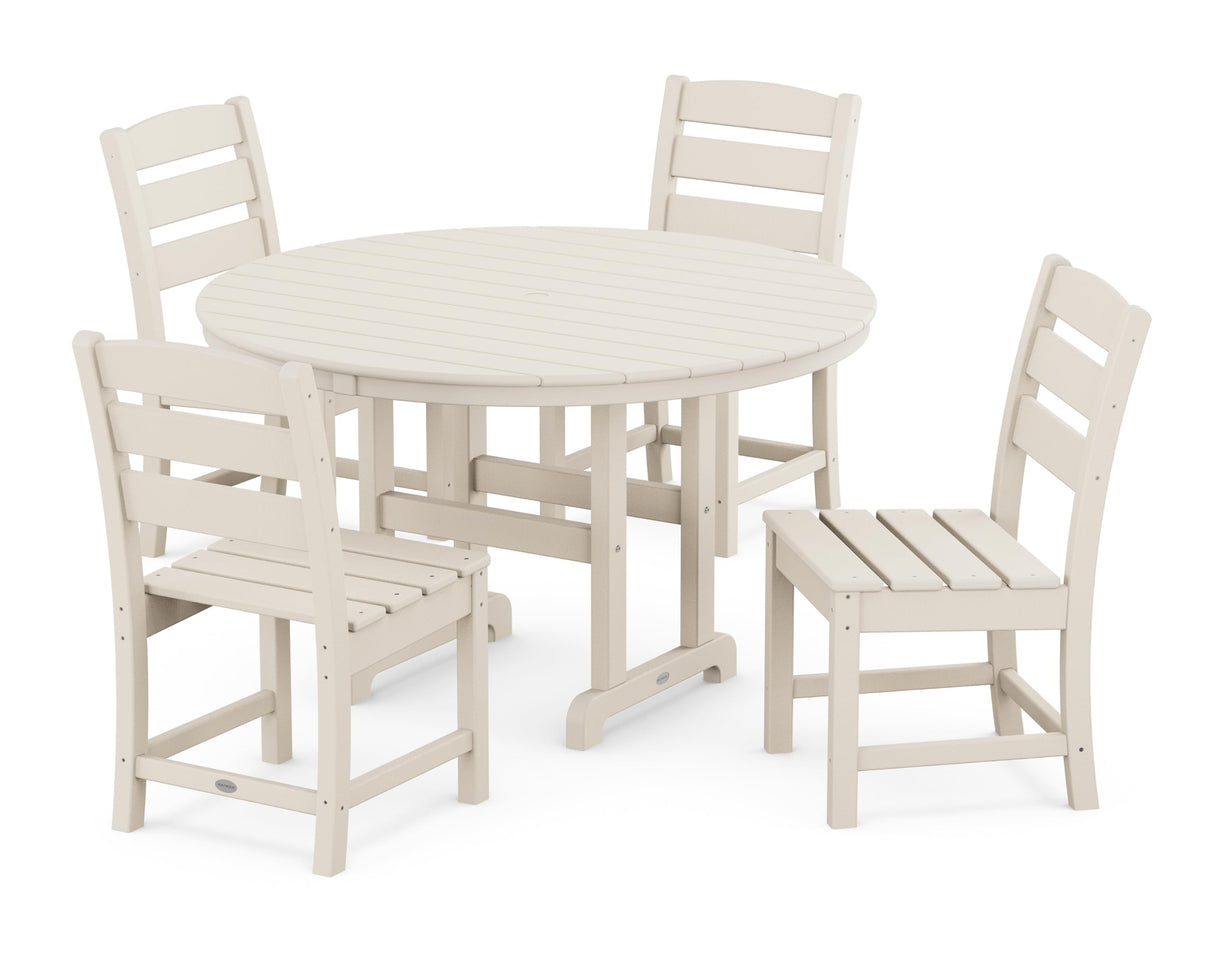 POLYWOOD® Lakeside Dining Set, Teak