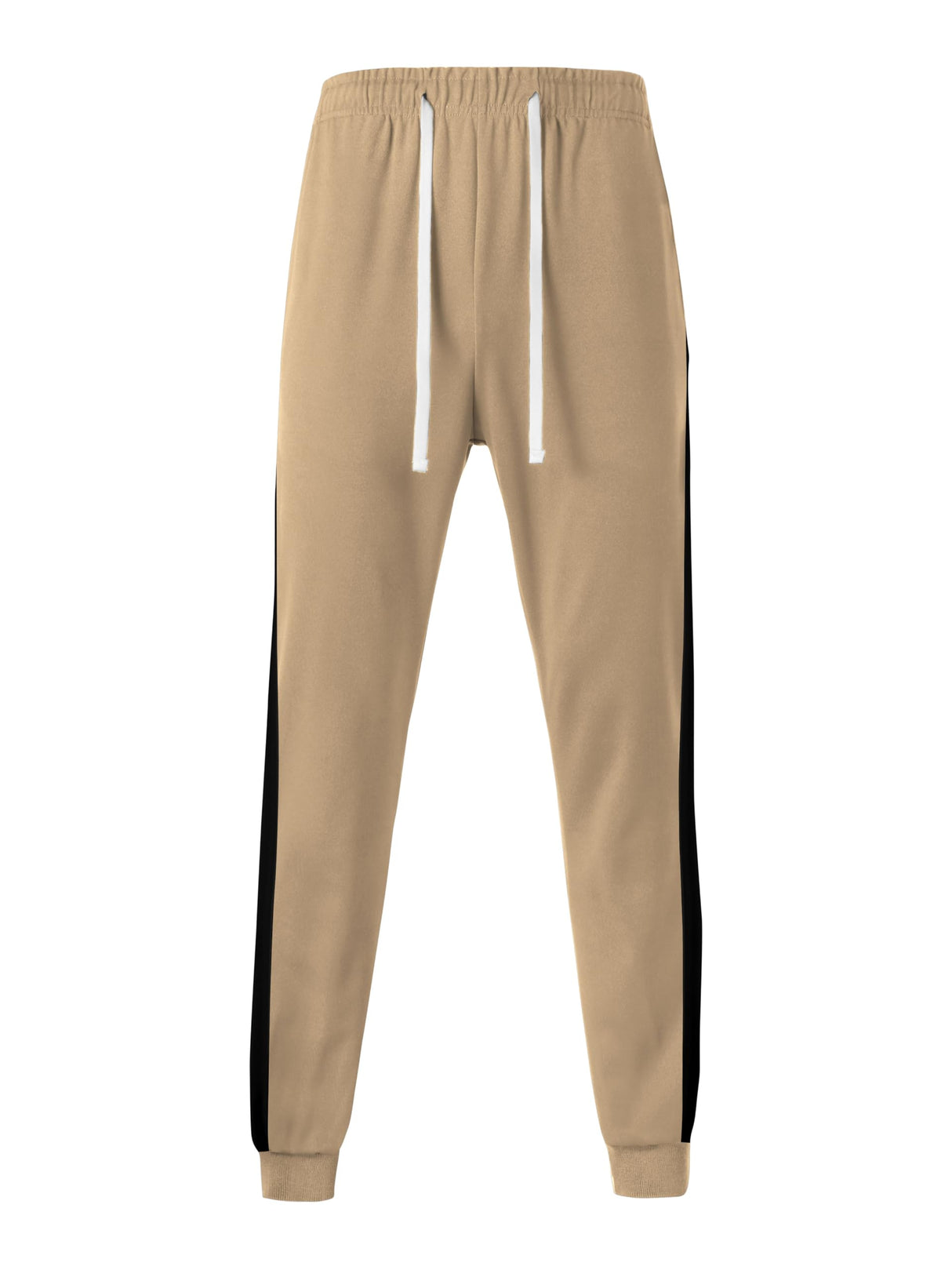 Hat and Beyond Mens Made in USA Premium Track Jacket & Pants Striped Sweatsuit Athletic Casual Essentials Gym
