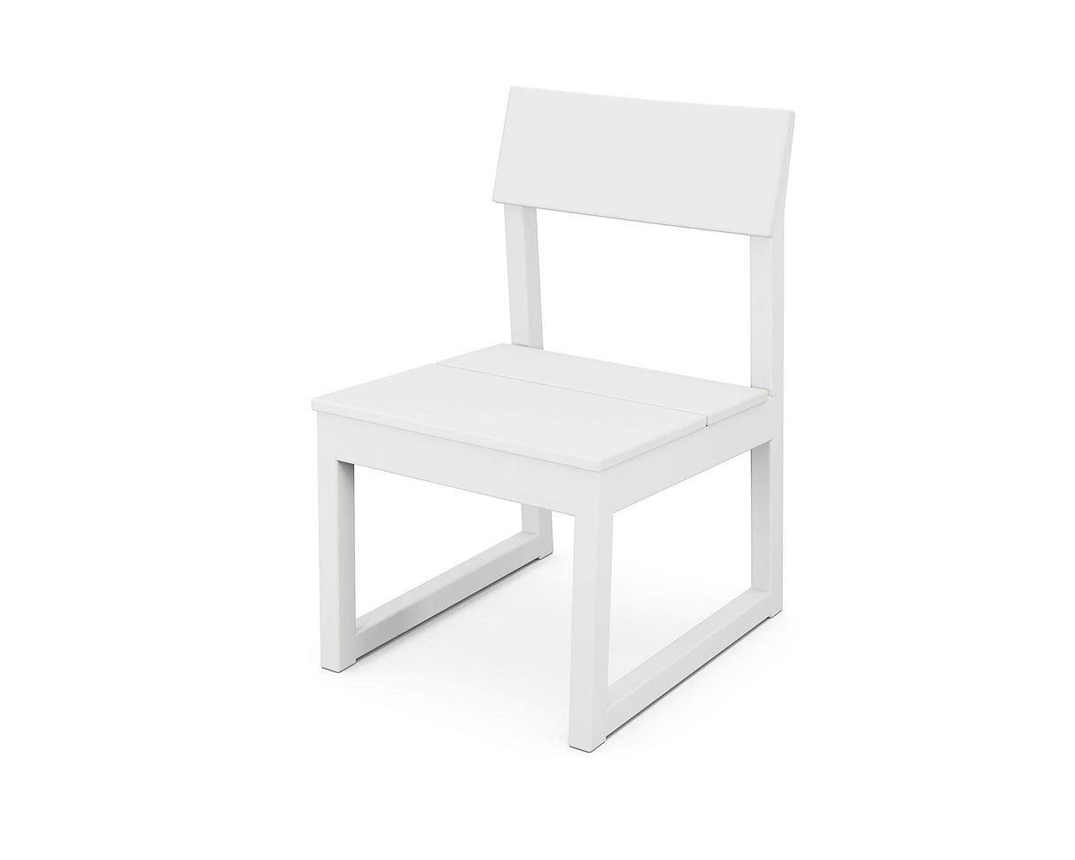 POLYWOOD® Edge Dining Chair, Black