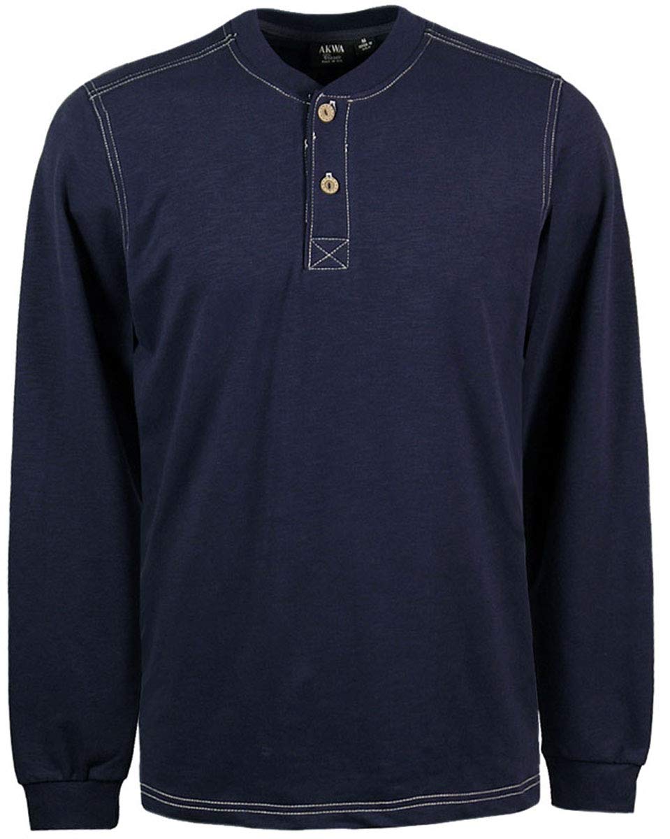 Akwa Men's Henley Made in USA
