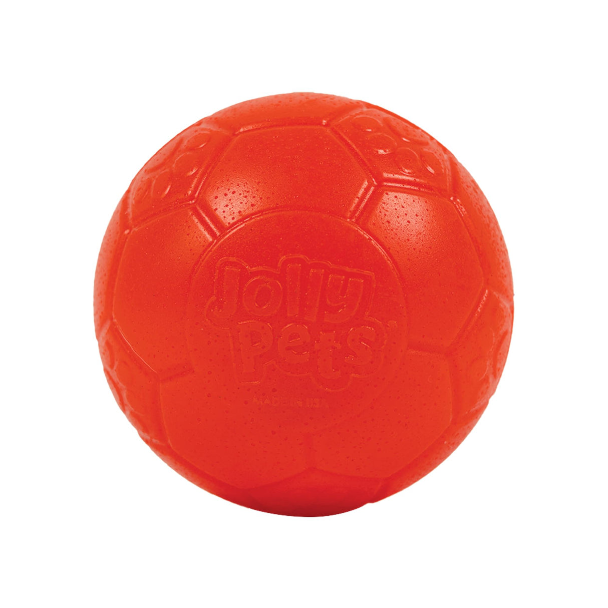 Jolly Pets Mini Jolly Soccer Ball; Floating-Bouncing Dog Toy; 3" Ocean Blue