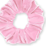 Velvet Scrunchies Premium Plush Soft Ponytail Holder Made in the USA Black