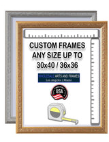 WHOLESALE ARTS AND FRAMES 1-1/2" Polystyrene Versailles Ornate 24x30 Picture Frame Gold 3232,Made In USA Poster Frame, Ornate Frame for Oil Painting,Canvas Frame,Hand Crafted Quality Frame