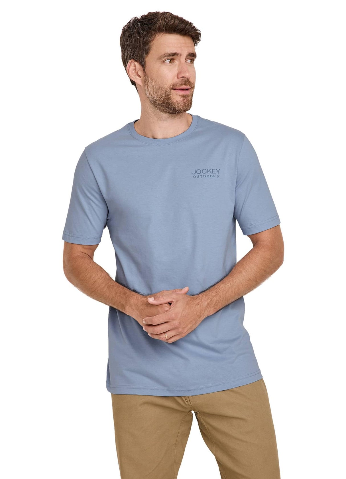 Jockey Men's Casualwear Outdoors Heritage Graphic Short Sleeve T-Shirt
