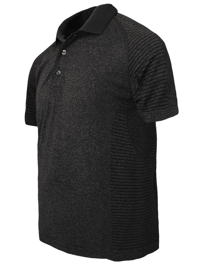Akwa Men's Body Mapping Polo Made in USA