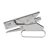 Arrow P35 Heavy Duty Handheld Plier Stapler for Crafts, Office, and Insulation, Uses 1/4-Inch and 3/8-Inch Staples , Silver