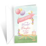 Prime Greetings Friend Birthday Card, Made in America, Eco-Friendly, Thick Card Stock with Premium Envelope 5in x 7.75in, Packaged in Protective Mailer