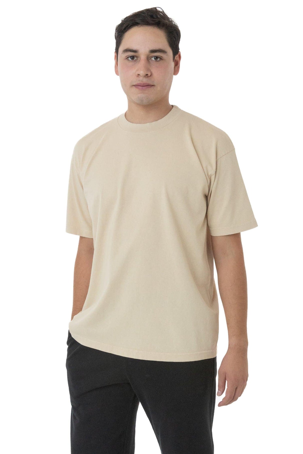 1801 - 6.5oz T-Shirt, Made In USA, Garment-Dyed, Shrink-Free, Relaxed Fit