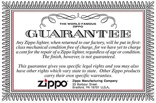 Zippo Lighter: USA Flying Eagle and Flag, Engraved - High Polish Brass 80744