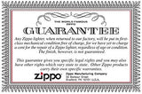 Zippo Lighter: USA Flying Eagle and Flag, Engraved - High Polish Brass 80744