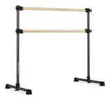 VITA Barre Portable Freestanding Double Ballet Barre, Prodigy, Wood | Adjustable Height, USA Made, Home or Gym Exercise Equipment for Kids & Adults | Dance, Fitness, Pilates