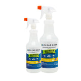 Disinfectant, Cleaner, and Deodorizer For Sports Equipment, Gyms, and Fitness Centers - Mixed Pack - 16 Oz Bottle and 32 Oz Bottle Disinfecting Spray Pack