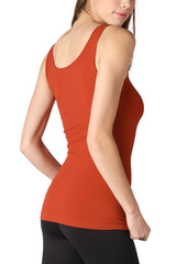 NIKIBIKI Women Seamless Basic Jersey Tank Top, Made in U.S.A, One Size