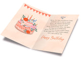 Prime Greetings Friend Birthday Card, Made in America, Eco-Friendly, Thick Card Stock with Premium Envelope 5in x 7.75in, Packaged in Protective Mailer
