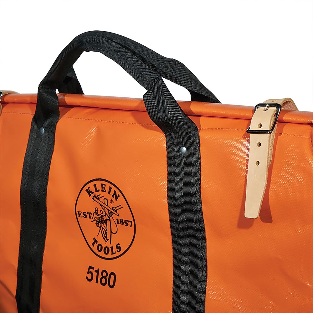 Klein Tools 5180 Extra-Large Nylon Equipment Bag, Made in USA