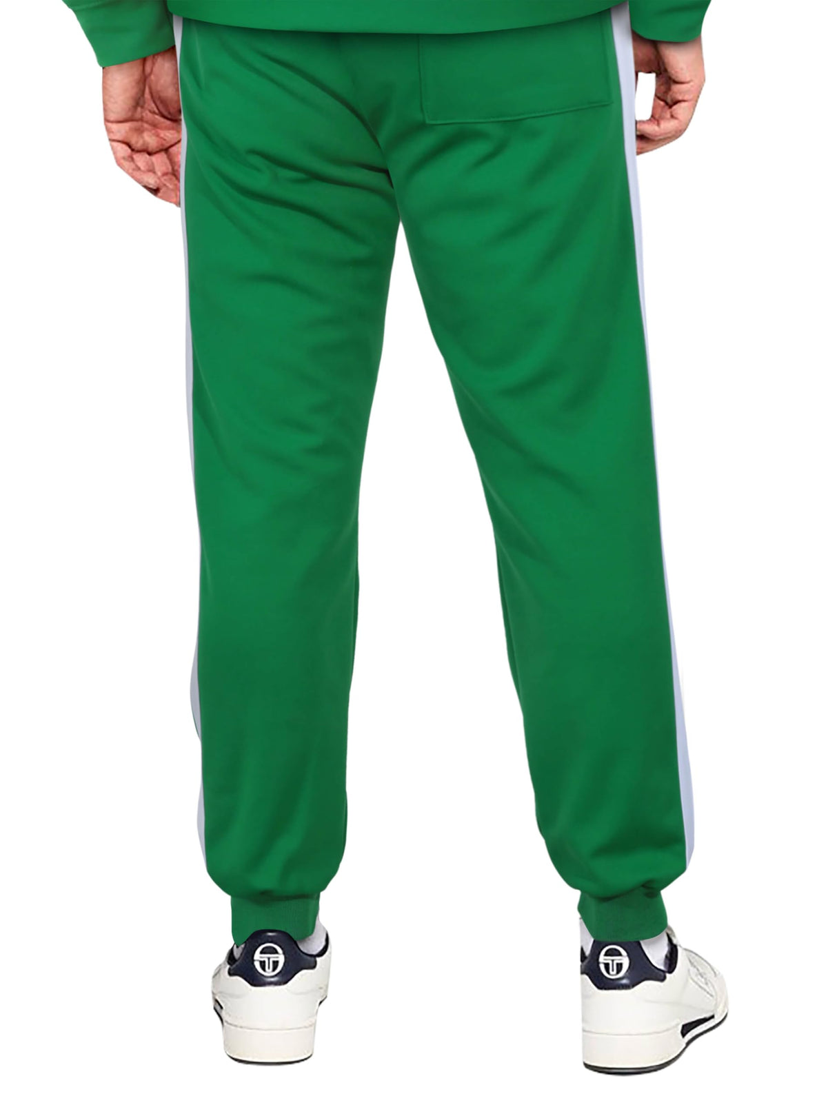Hat and Beyond Mens Premium USA Made Striped Track Suit Athletic Casual Running Workout Sweat Suit Combo Track Jacket & Pant