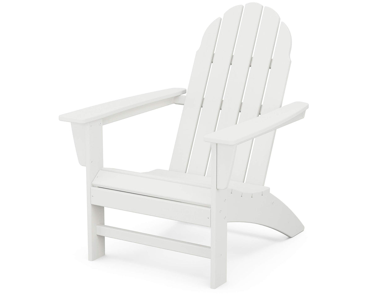 POLYWOOD Vineyard Adirondack Chair, Mahogany