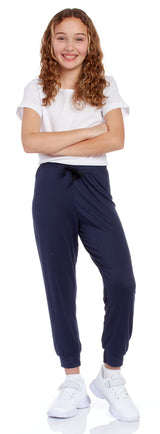 Sweet Hearts Girls' Sweatpants - Super Soft Athletic Performance Joggers: Made in USA (3 Pack)