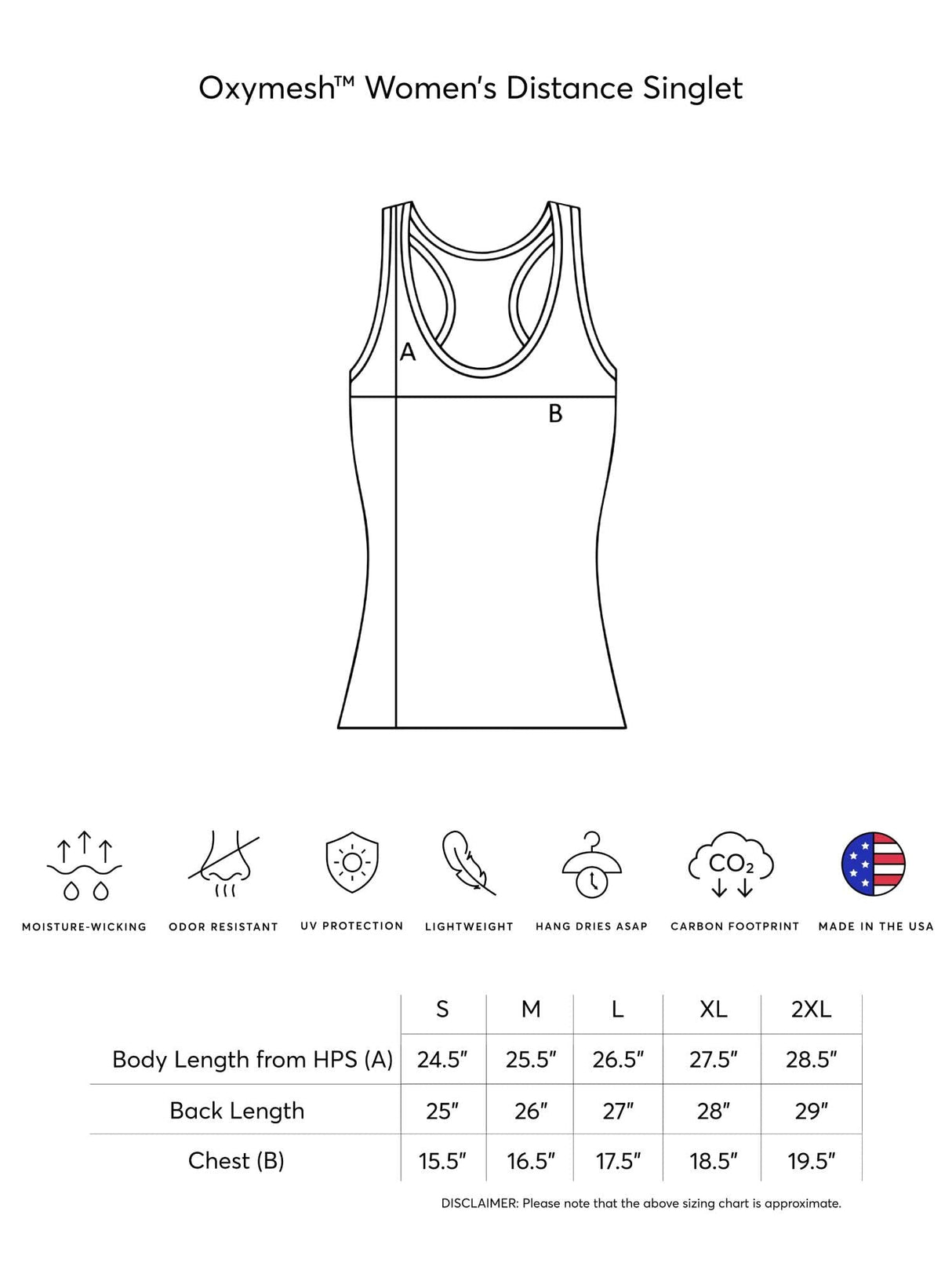 Expert Brand USA-Made Women's Oxymesh Dry Fit Sleeveless Tank Top Athletic Shirt