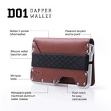 Dango Slim Minimalist Wallet for Men - RFID Blocking - Leather