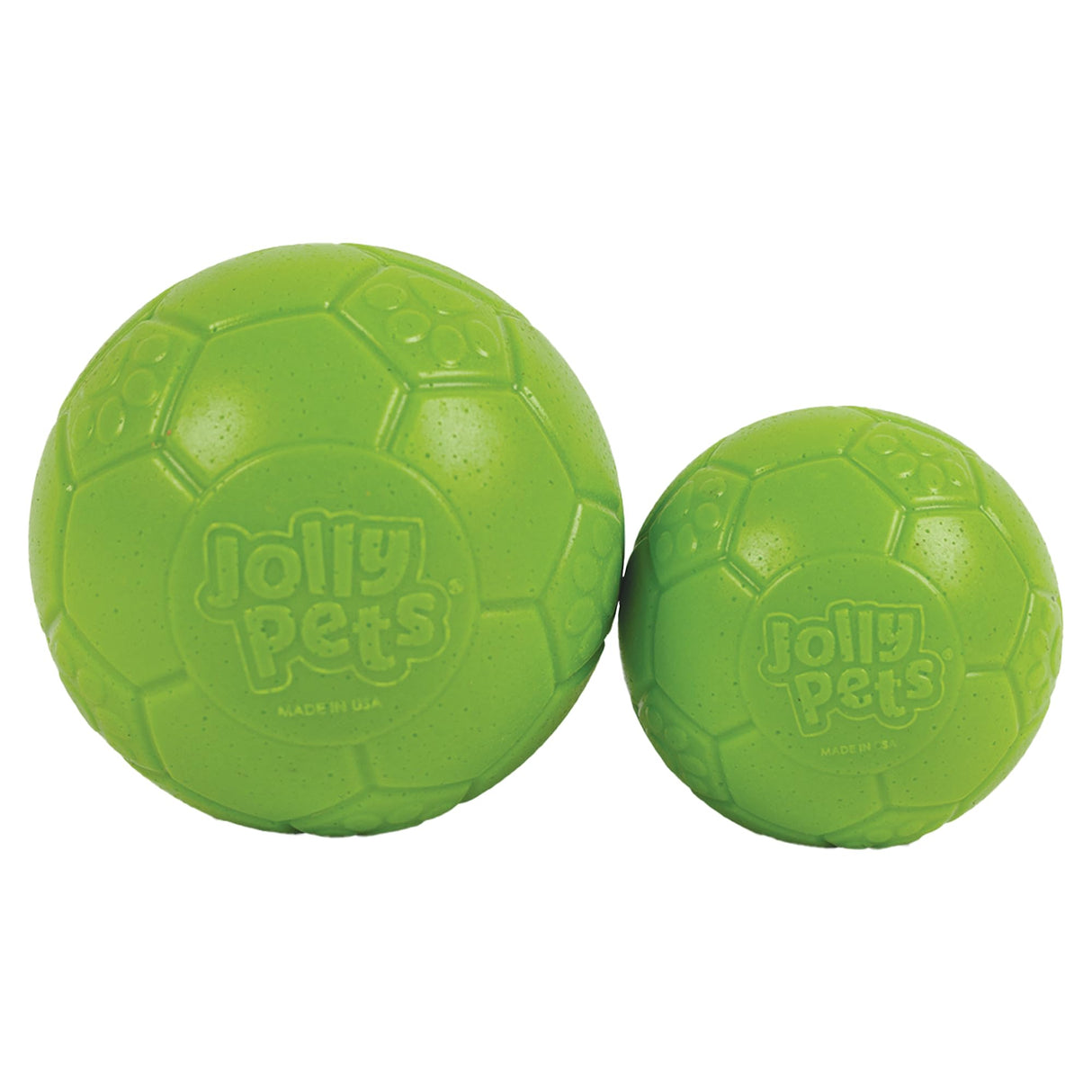 Jolly Pets Mini Jolly Soccer Ball; Floating-Bouncing Dog Toy; 3" Ocean Blue