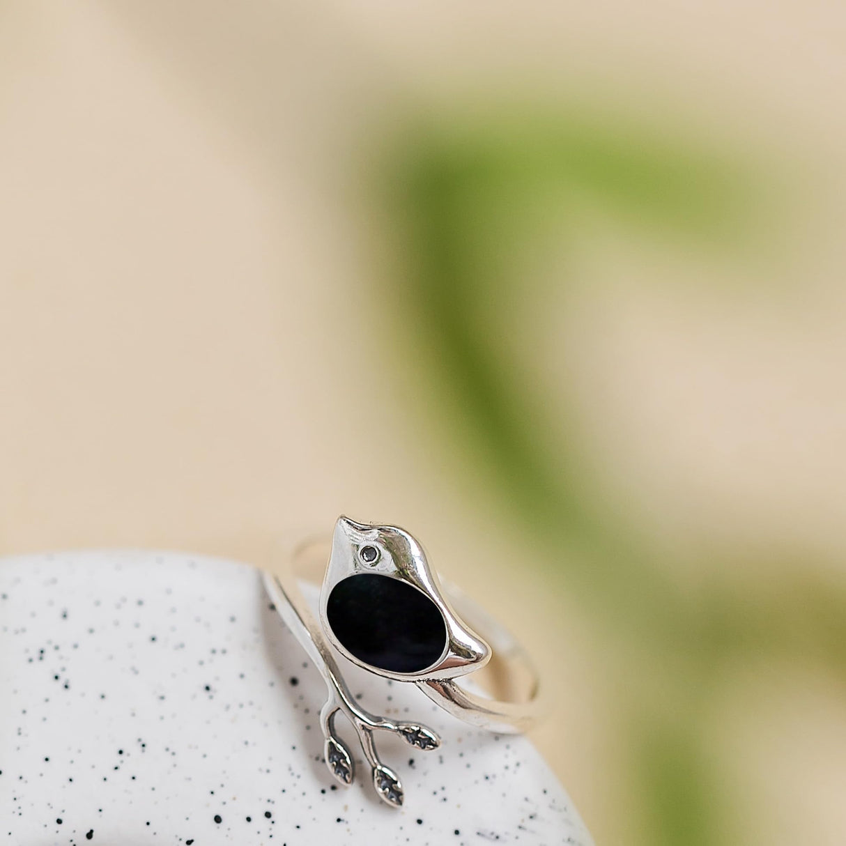 Bottled Up Designs Handmade Little Bird Ring, Recycled Antique Bottles, Sterling Silver, Eco Friendly, Made in USA, Birthday Gifts, Mothers Day, Women, Anniversary (Red Beer Bottle)