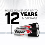 Energizer AA Batteries, Max Double A Battery Alkaline, 24 Count