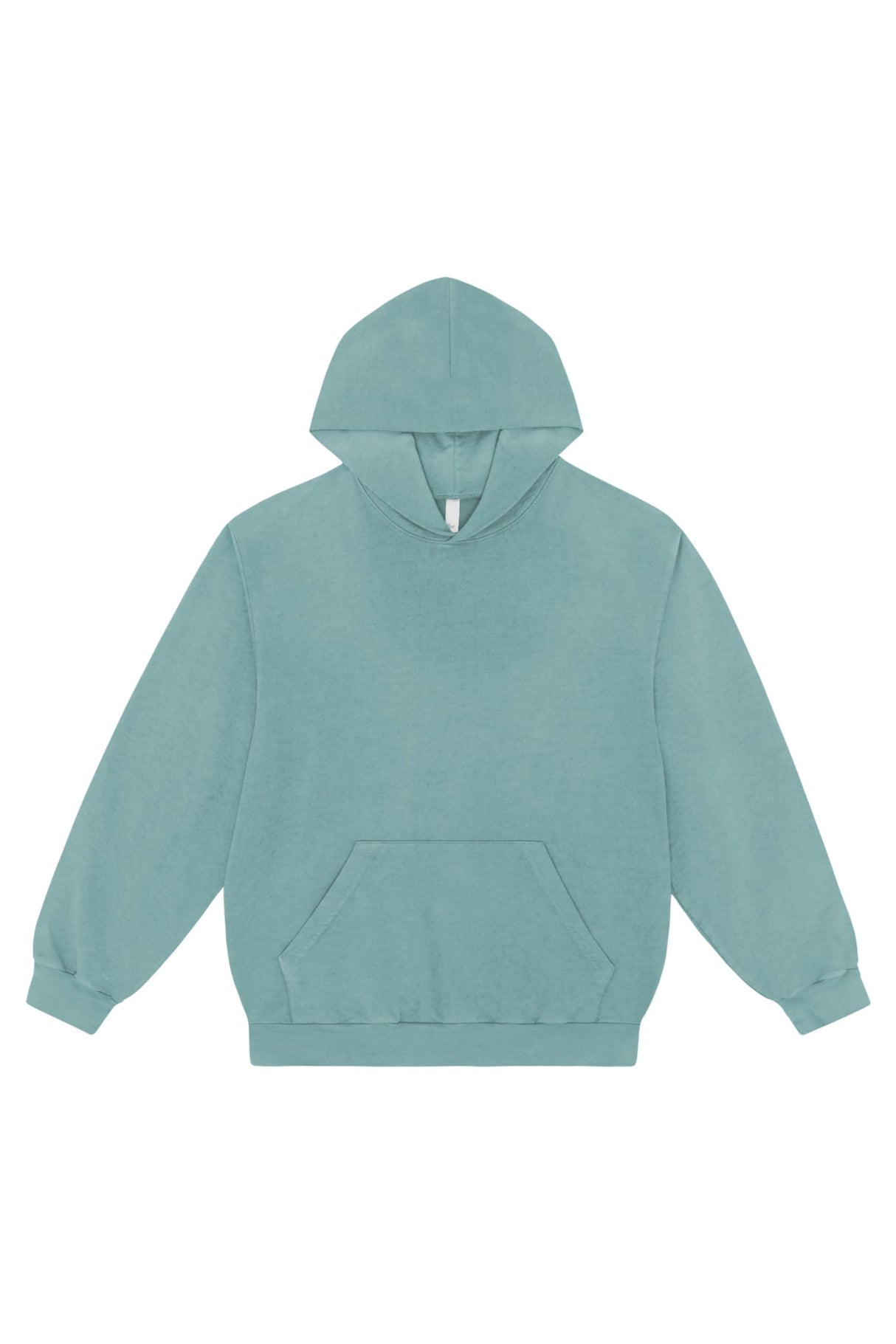 Long Sleeve Garment Dye French Terry Pullover Hoodie