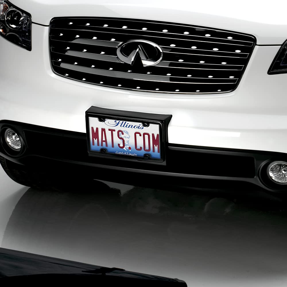 WeatherTech ClearCover License Plate Cover and Frame, Baby Blue