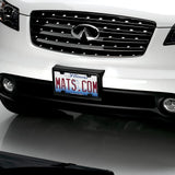 WeatherTech ClearCover License Plate Cover and Frame, Baby Blue