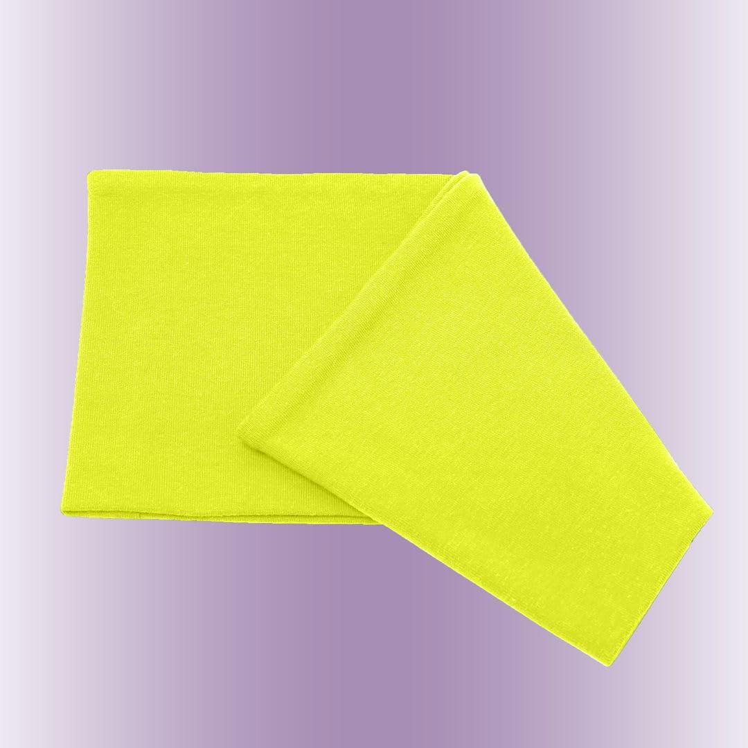 Men's Cotton Headbands Sweatbands 5" Wide Sports Fitness Yoga Fashion Made in USA