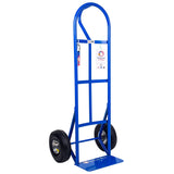 P Handle Super Steel 800 lb. Hand Truck with 10" x 3 1/2" Pneumatic Wheels