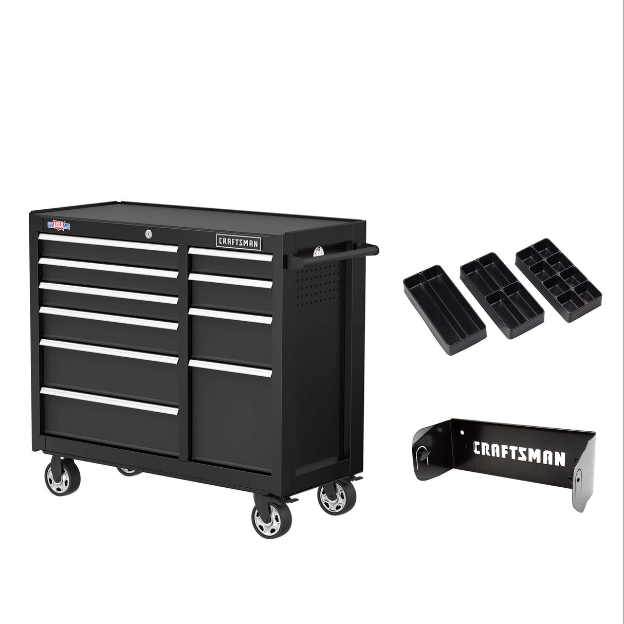 CRAFTSMAN S2000 41IN 10-DRAWER CABINET TRAY & HOLDER BK (CMST341102BK)