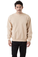 Los Angeles Apparel Heavy Fleece Crewneck Sweater (Garment Dye 2)
