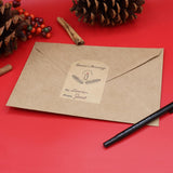 Boho Simple Christmas Gift Tag Adhesive Stickers – 2 x 3 Inch Labels, Roll of 100 with Minimalist Designs – Merry Christmas, Noel, and Candle, Made in The USA