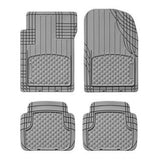 WeatherTech Semi Universal All Weather and Vehicle Trim to Fit Floor Mats - 4-Piece Set Black