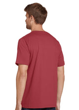 Jockey Men's Casualwear Made in America Heritage Short Sleeve Tee, Leather Red, 2XL