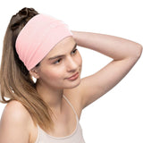 Women's Cotton Headbands Sweatbands 5" Wide Sports Fitness Yoga Fashion Made in USA