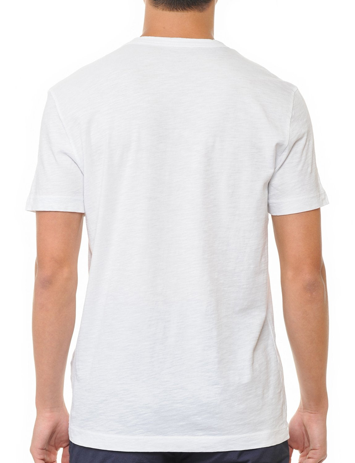 YURO-K Men's Premium Binded Neck Cotton Classic Short Sleeve Crew T-Shirt