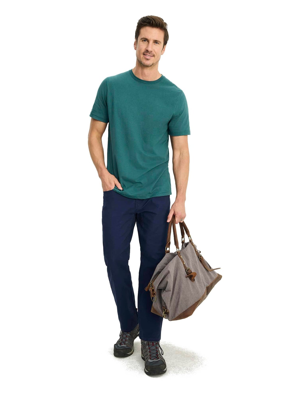 Jockey Men's Casualwear Made in America Heritage Short Sleeve Tee
