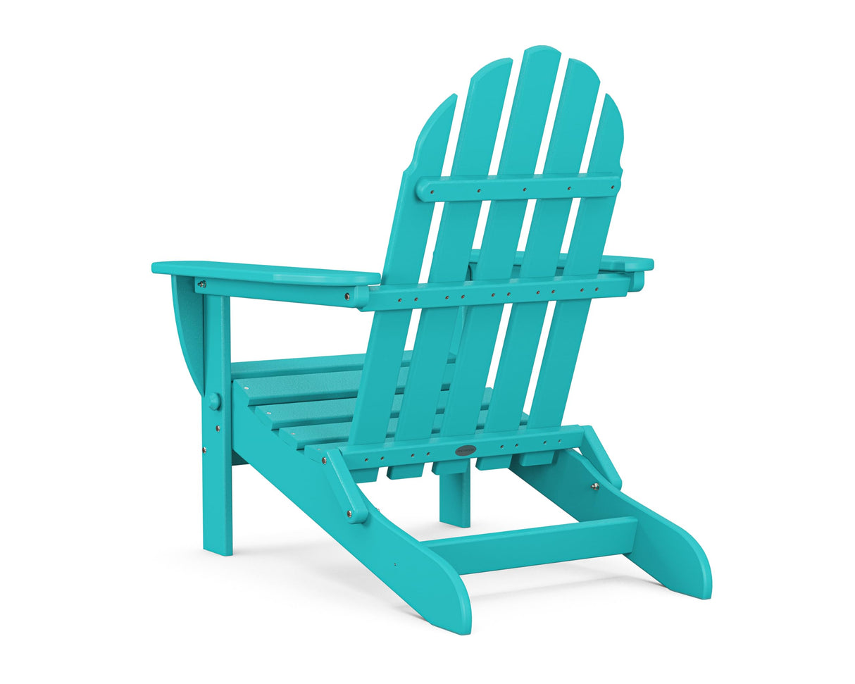 POLYWOOD AD5030WH Classic Folding Adirondack Chair, White 35.7 x 29 x 35.7 inches