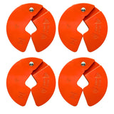 Micro Gainz Dumbbell Fractional 1.25lb Weight Plate, Ideal for Micro Loading, (Choose Color) 4 Piece Fractional Weight Plates, Designed for Dumbbell Training, Made In USA