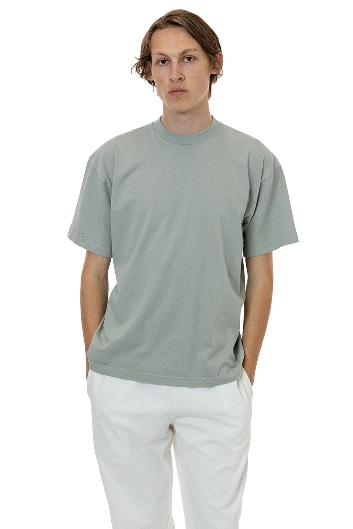 1801 - 6.5oz T-Shirt, Made In USA, Garment-Dyed, Shrink-Free, Relaxed Fit