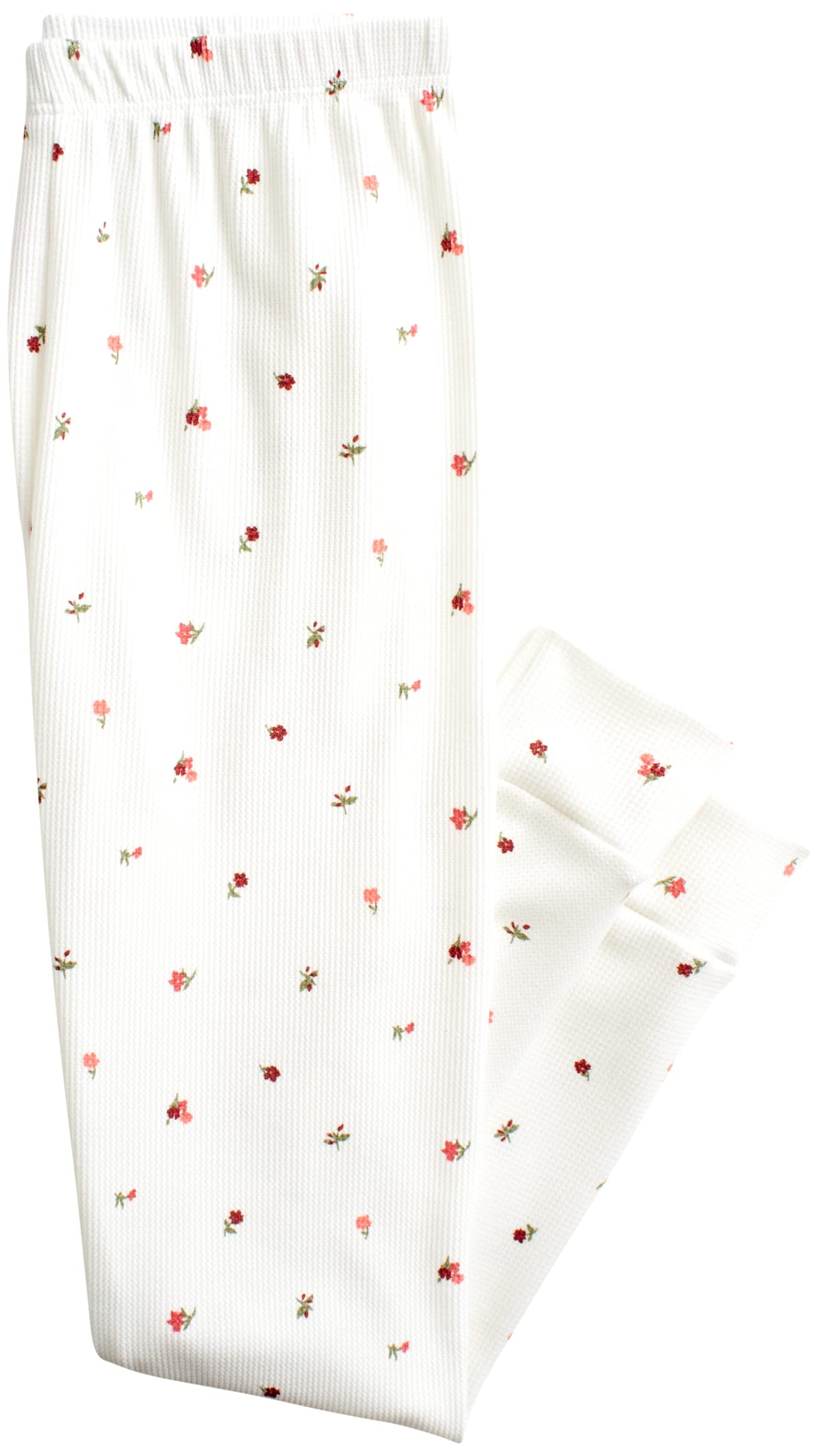 Sweet Hearts Girls' Thermal Underwear Set - 6 Piece Waffle Knit Top and Long Johns Base Layer Set: Made in USA (2T-16)