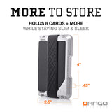 Dango Slim Minimalist Wallet for Men - RFID Blocking - Bifold