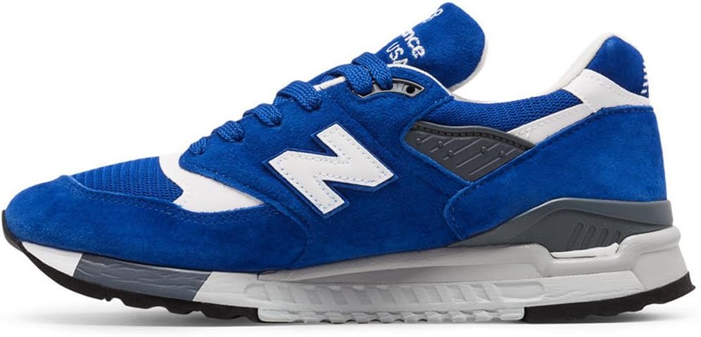 New Balance - Mens Made in The USA ML998CV1 Classics Shoes, Size: 8 D(M) US, Color: Blue/White