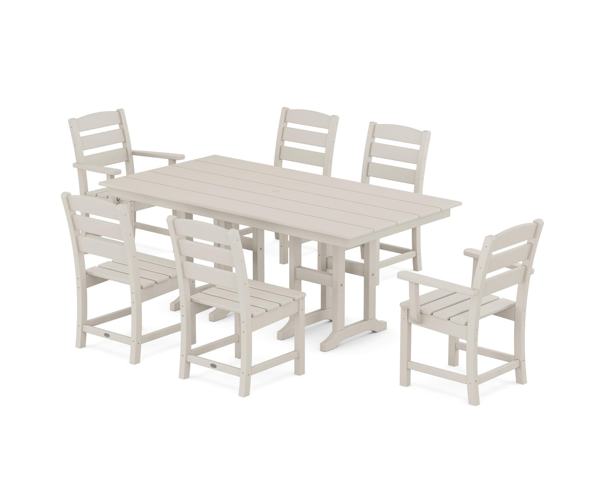 POLYWOOD® Lakeside Dining Set, White