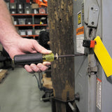 Klein Tools 32751 Screwdriver with Adjustable Length 4 to 8-Inch, Made in USA, #2 Phillips Tip and 1/4-Inch Slotted Tip