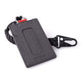 Dango Slim Minimalist Wallet for Men - RFID Blocking - Durable Dtex Water Resistant Material, Black